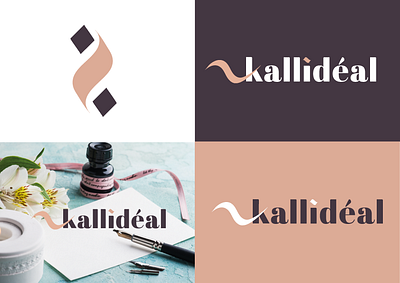 kallideal logo branding illustrator logo logodesign