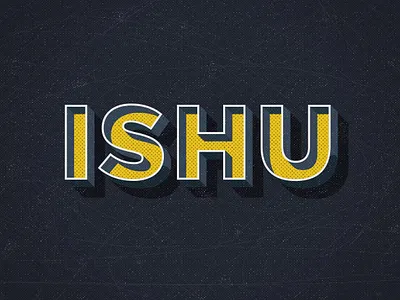 ISHU sign design illustrator ishu texture vector