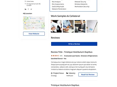 Consensus Company Page agency business creative design modern portfolio webdevelopment wordpress wordpress development