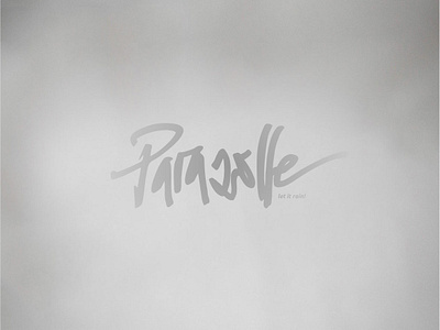 P A R A Z O L L E custom type design friday typo graphic design handlettering illustration lettering mojepismo typography