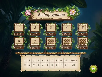 GUI for the game Solitaire Beach Season gui ui