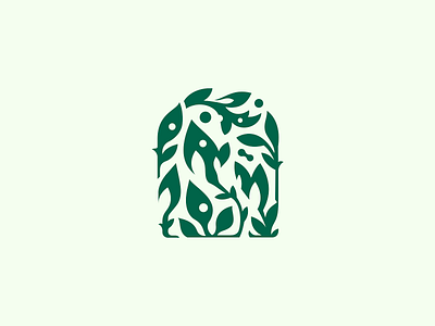 Natural Spa | Logomark 🌿 belcdesign blcstudio branding door leafs logo logodesign logomark logos natural spa