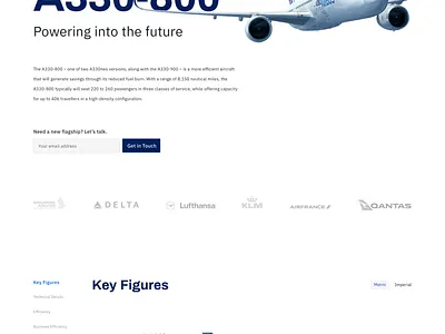 Airbus A330-800 airbus design plane ui web