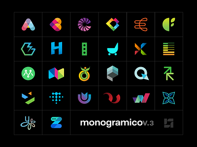 Monogramico vol.3 alphabet monogram