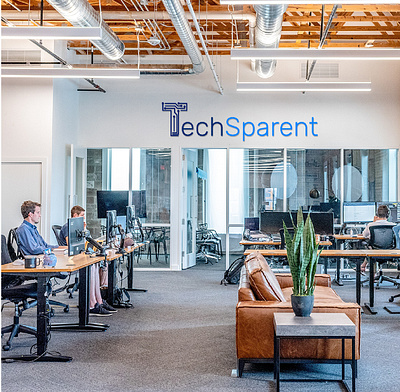 techsparent animation branding computer icon logo template ui vector webdesign website