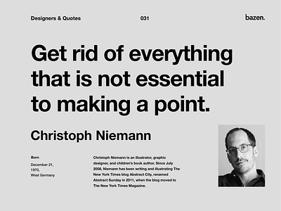 Quote - Christoph Niemann design quote design quotes inspiration inspirational inspirational quote inspirational quotes learning app motivation motivational quotes motivations principles product design quote quote design quotes tips ui design ux ux design uxui