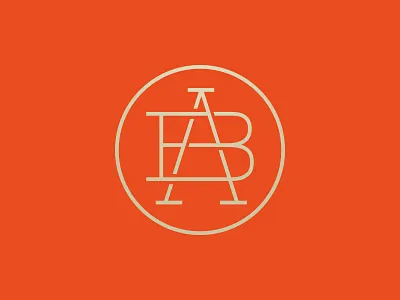 AB #1 – Colors exploration ab branding design identity logo minimal minimalism monogram monogram logo typography vector