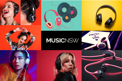 mivi moodboard branding graphic design illustration illustrator promotional design