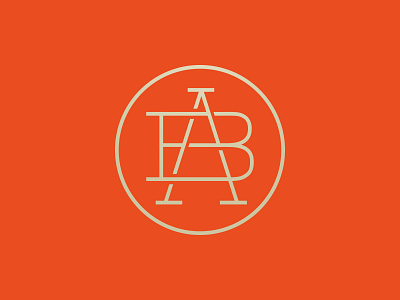 AB #1 – Colors exploration ab branding design identity logo minimal minimalism monogram monogram logo typography vector