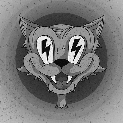++ animal animal art cat design flat funny illustration retro vector web