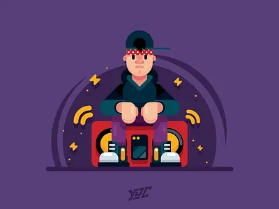 flat design boy 2d art 2d character 2d game character boy cartoon character character design design design company drawing flat flat art flat illustration flatdesign game design gigantic illustration music art vector webdesign