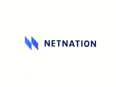 Netnation Logo reveal 3d aftereffects animation branding cinema4d design geometry logo mark minimal motion design