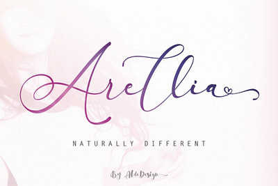 Arellia Free Script Font branding design font font awesome font design free font free fonts freebies typeface typography