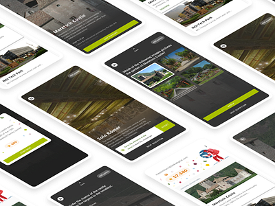 Beacon game: a treasure hunt via app adventure app app design beacon exploration game app green outdoor perspective quiz treasure hunt ui ui design