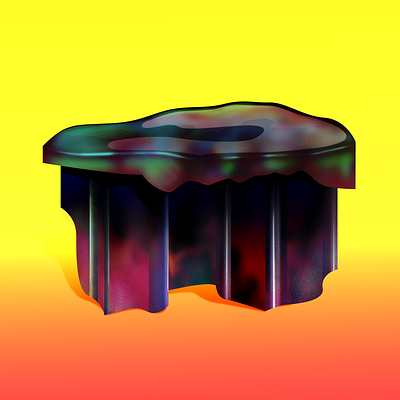 Universal Table design illustration art oddmatterstudio