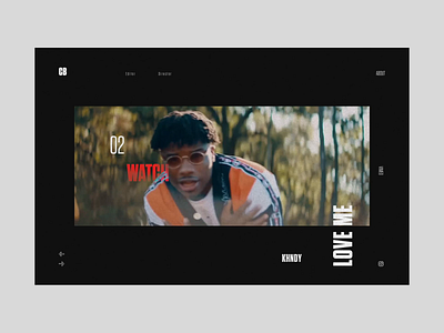 Chris Bromley – Custom Cursor animated animation clean design film home homepage landing page live live site minimal portfolio type typogaphy ui ux video web website website builder