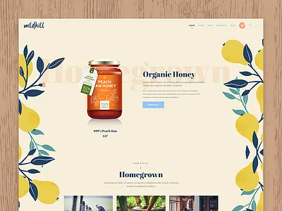 Mildhill agriculture cosmetic shop cosmetics design food food shop grocery healthy food nutritionist organic organic food organic shop responsive shop skin care store web