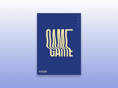 Game graphicdesign poster posterdesign