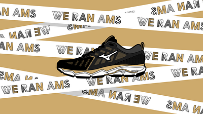 Mizuno Merchandise for TCS Amsterdam Marathon artwork concept drawing dutch fashion flatdesign graphic design illustration illustrator linework marathon mizuno running shoe sport sports storytelling type typography vector