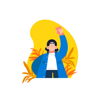 TT adobe adobe illustrator app branding design female flat illustration ui vector