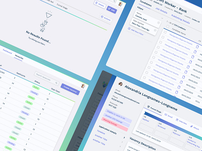Applicant Tracking System Design System design system ui ux