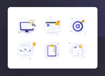 Icons app art artwork flat icon illustration ui