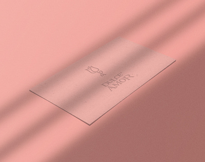 Dulce Amor brand brand design brand identity branding business card business card design corporate brand identity corporateidentity design graphicdesign identity logo packaging typography vector