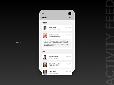Daily UI Challenge Day #47 app challenge dailyui day 47 design mobile ui ux