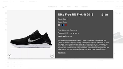 Nike Concept animation app branding design icon illustration ui ux web website