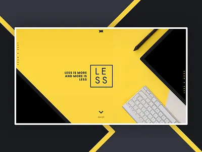 landing page idea clean illustration landing page design landingpage minimal minimalism ui uiux web webdesign yellow pages