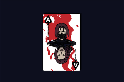 Bucky Barnes Ace of Spades (Dribbble Warmup) adobe illustrator bucky bucky barnes character design dribbble graphic design illustration illustrator marvel marvel comics playing card playing cards the winter soldier vector vector art winter soldier