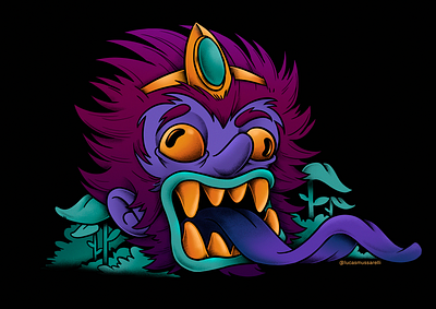 Random nº1 cartoon creative illustration monster photoshop random