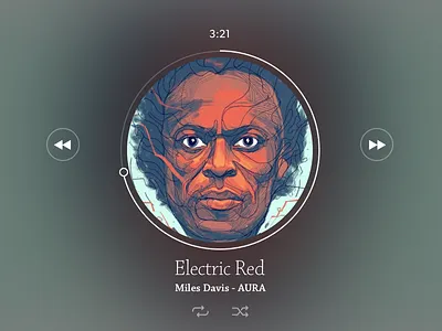 Music Player Concept music app player