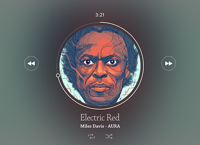 Music Player Concept music app player