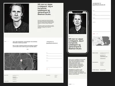 Beatroot Studio branding clean design light minimal moderism nordic product design scandinavian simple clean interface simplicity sound studio web webdesign website