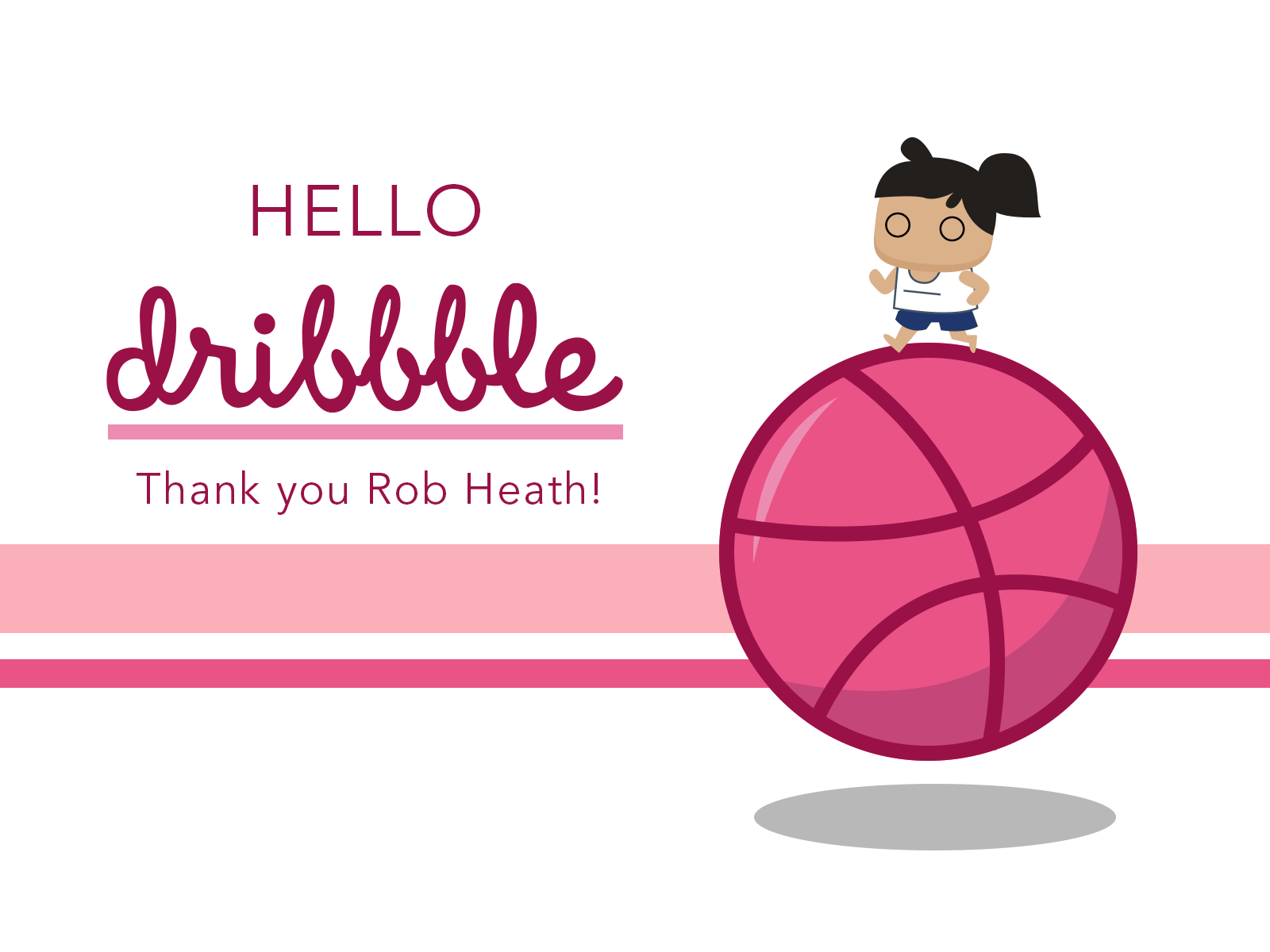 Dribbble Debut animatedgif debut debut shot motion