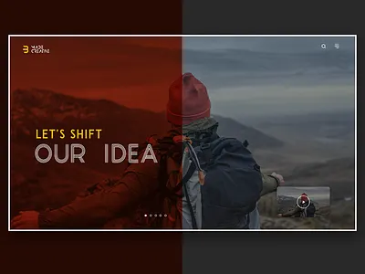 Banner Slides Ui app design illustration ui web website