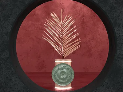 Rest in Peace 3d 3d art 3d artist animation black coronarender cubism design red