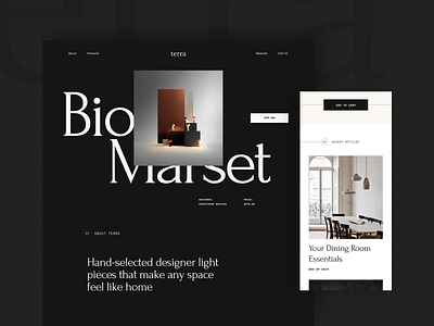 eCommerce Website branding dark ecommerce ecommerce website light mobile ui uiux ux visual design web website