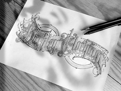 Barkley Clothing branding calligraphy craftsmanship handmade illustration lettering logo sketch type type design typeart typogaphy vintage