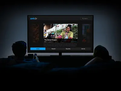 Fairfax TV UI tv ui uiux