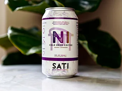 NI - Sati Cold Brew branding coffee design packaging photography product