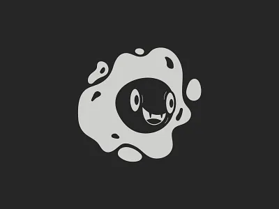 Ghost | Inktober 22/31 caseyillustrates cute gastly gengar ghost halloween haunter illustration inktober pokemon print spooky vector