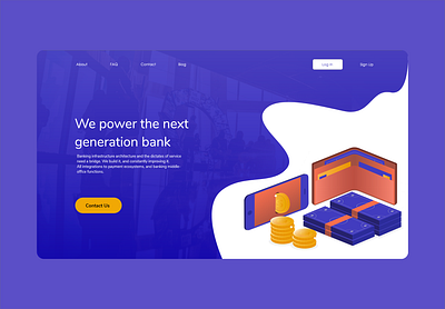 Banking design designer finance graphic design illustration newconcept promo ui ui ux ux