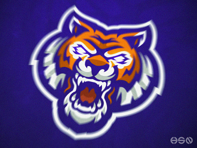 Angry Tiger animal art animal illustration animal logo avatar bold branding esports gaming logo icon identity illustration logodesign mascot sports sportslogo team logo tiger logo ui vector