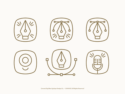 Branding | Brand Elements & Icons brand brand elements branding design design studio freelance icons iconset illustration illustrator logo mark style vector