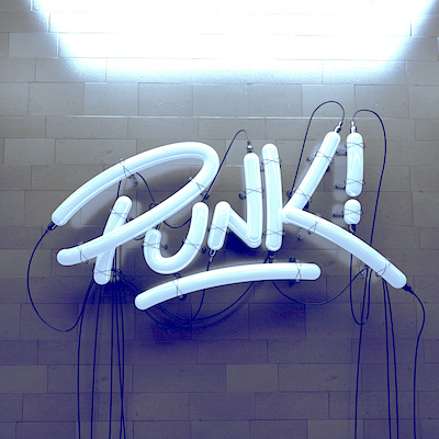 Punk Lettering 3d designer cinema 4d octane render personal project