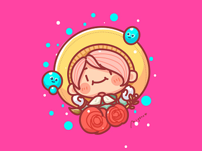 Miyeon illustration 插图
