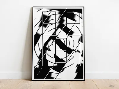 Time · Space poster type art