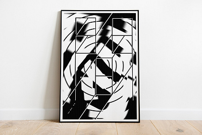 Time · Space poster type art